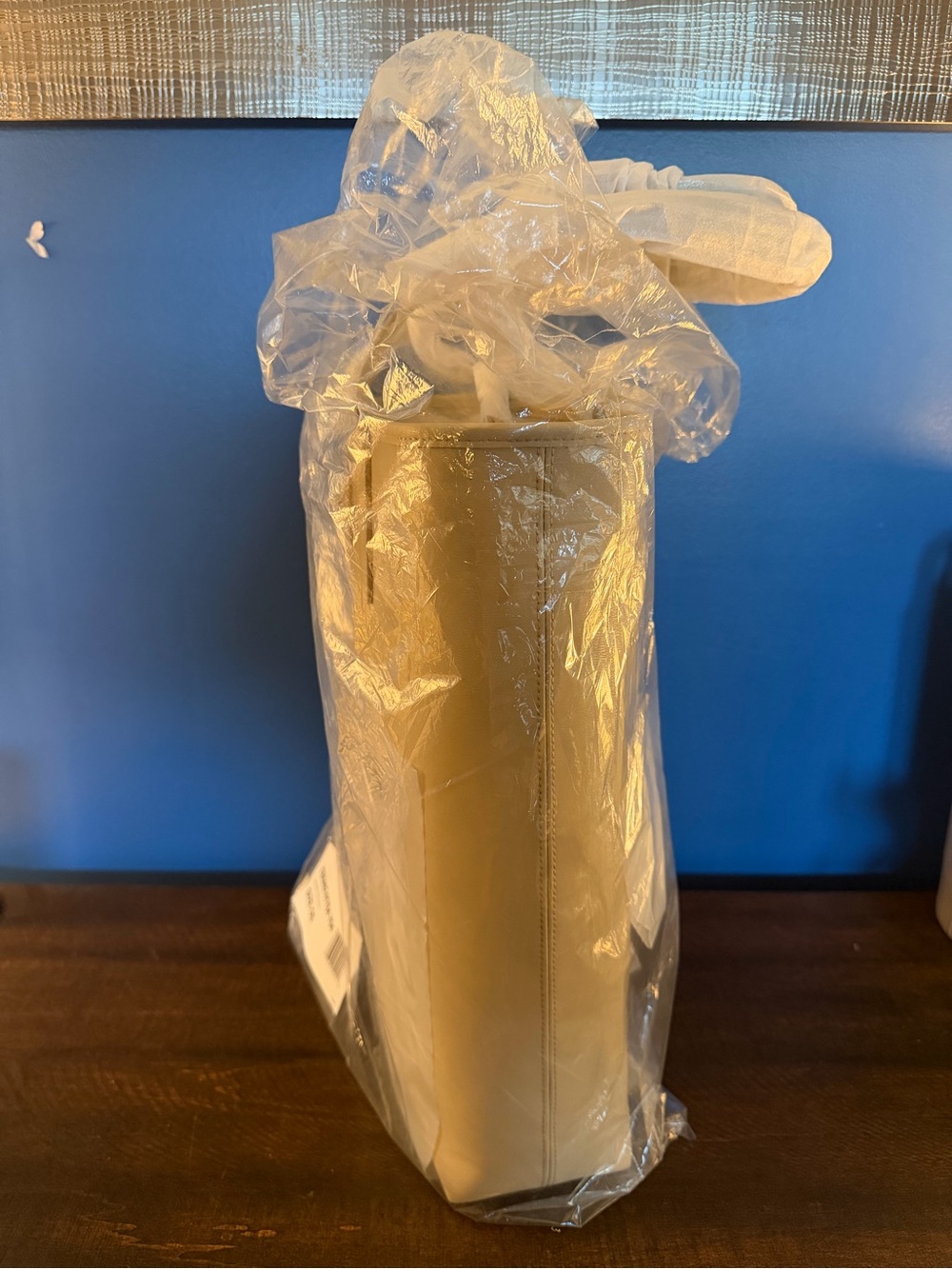 Light Beige Tote with Top Handles NWT Timberland - Picture 4 of 13